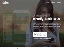 Tablet Screenshot of justhellow.com